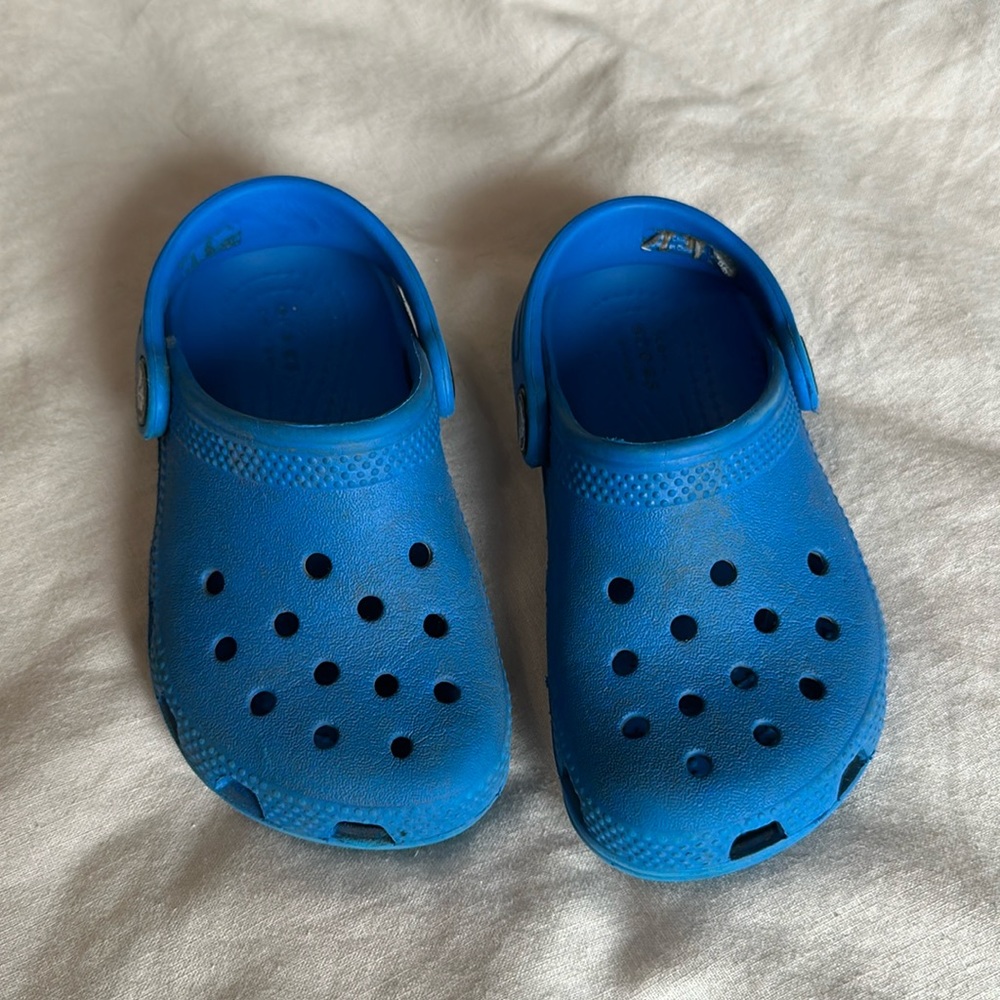 Blue Crocs